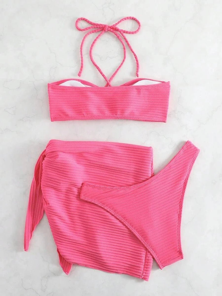 Sleek Wire - Free Bikini Set – Low Waist Padded Swimwear for Women (2025) - VeauBeauty
