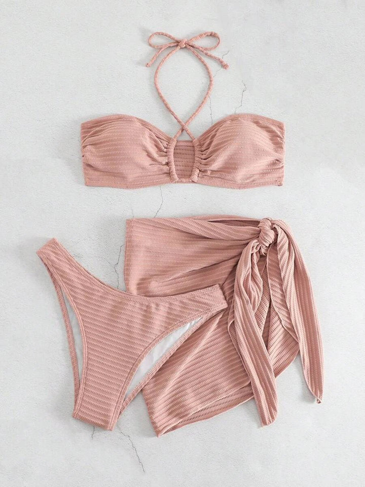 Sleek Wire - Free Bikini Set – Low Waist Padded Swimwear for Women (2025) - VeauBeauty