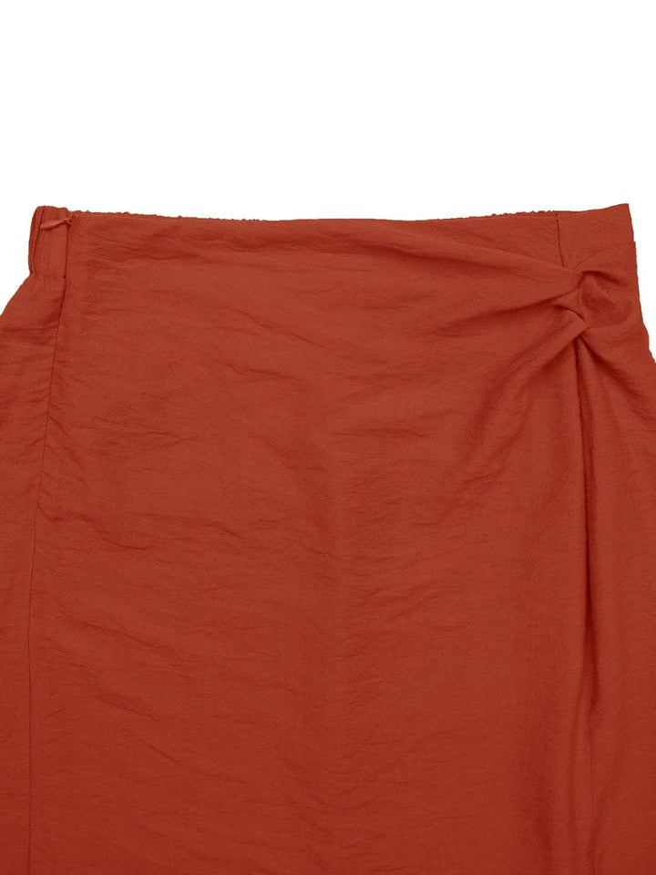 Slit Midi Skirt - VeauBeauty