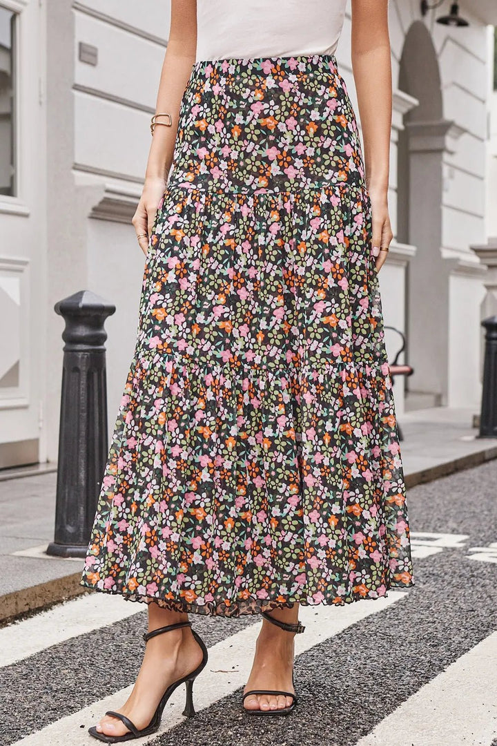 Two Way Wear Printed Skirt - VeauBeauty