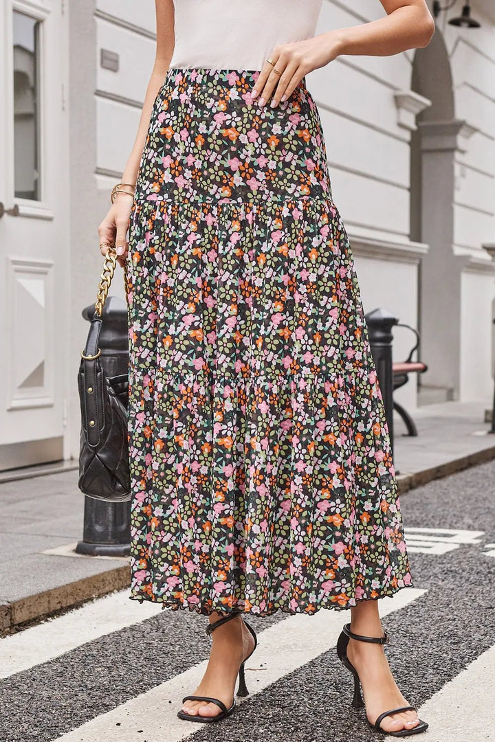 Two Way Wear Printed Skirt - VeauBeauty