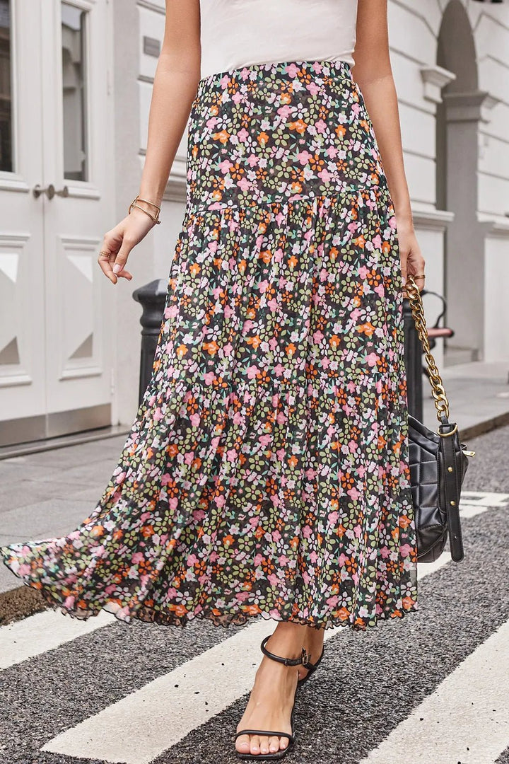 Two Way Wear Printed Skirt - VeauBeauty