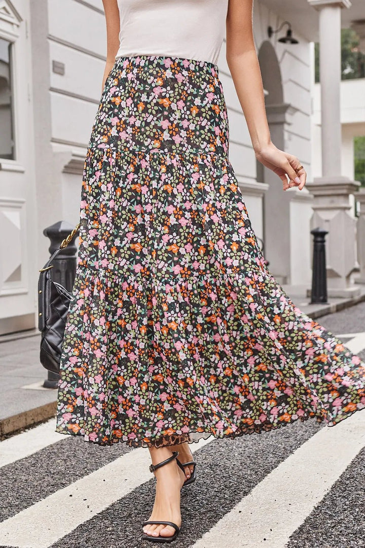 Two Way Wear Printed Skirt - VeauBeauty
