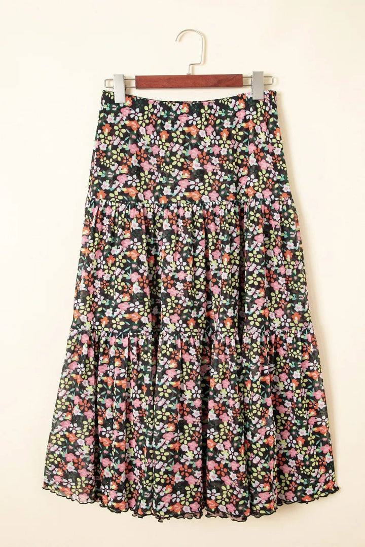 Two Way Wear Printed Skirt - VeauBeauty