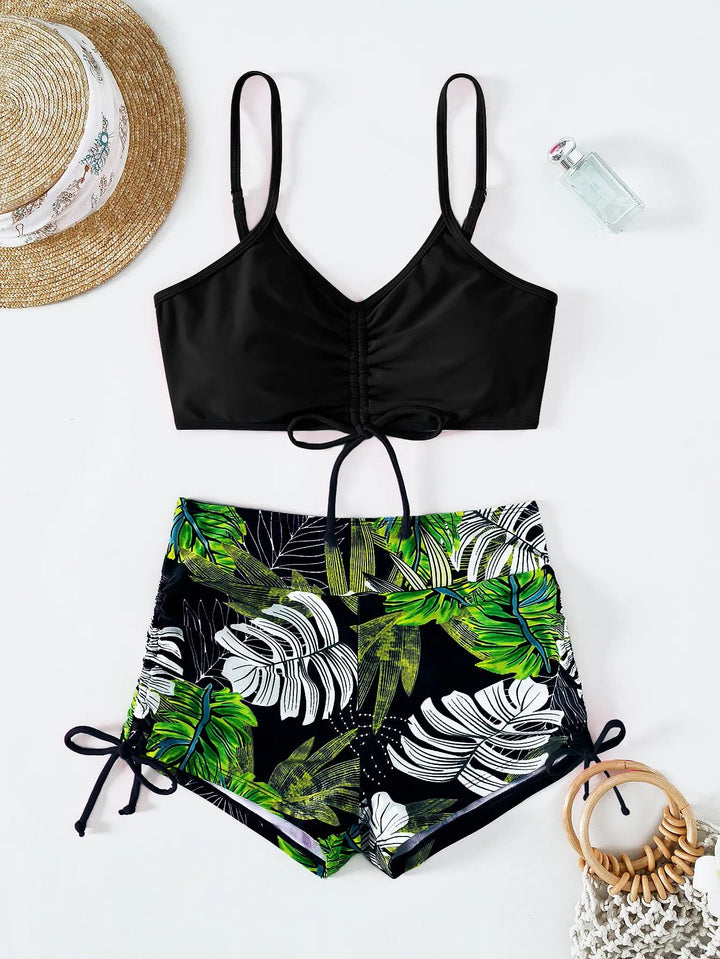 VersaFit High Waist Bikini Set – Multi - Pattern Wire - Free Padded Swimwear for Women 2025 - VeauBeauty