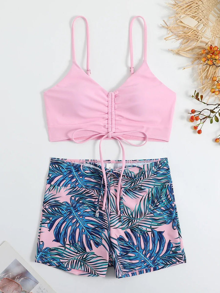 VersaFit High Waist Bikini Set – Multi - Pattern Wire - Free Padded Swimwear for Women 2025 - VeauBeauty