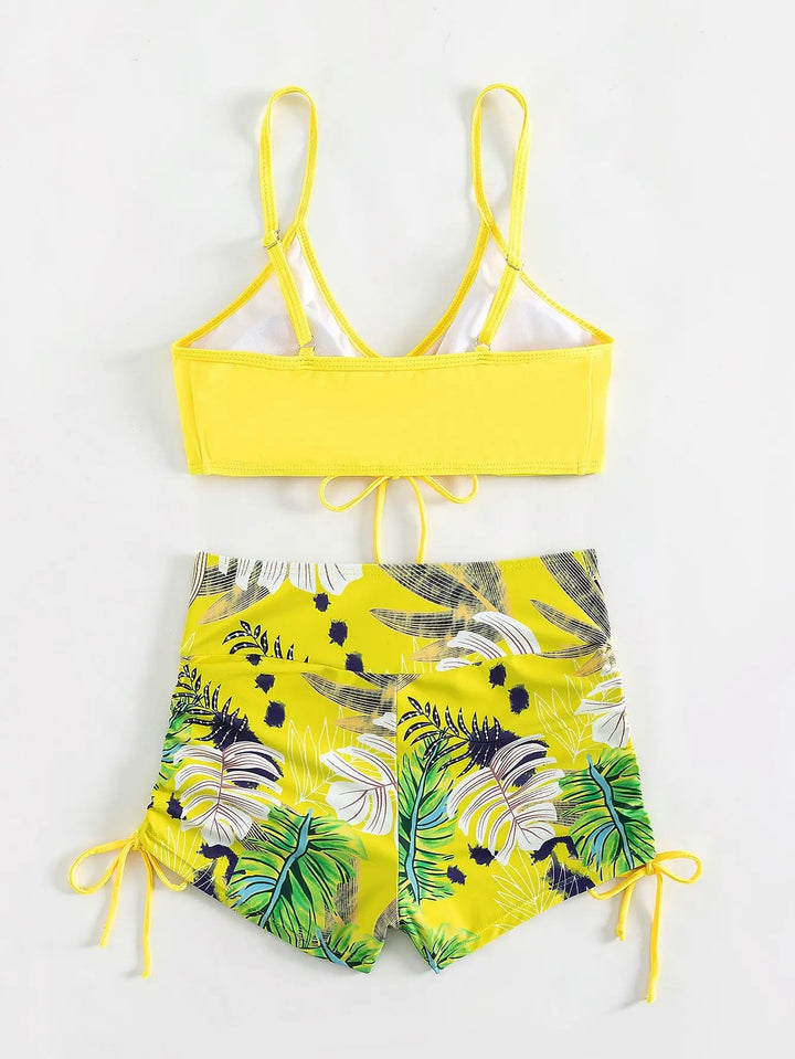 VersaFit High Waist Bikini Set – Multi - Pattern Wire - Free Padded Swimwear for Women 2025 - VeauBeauty