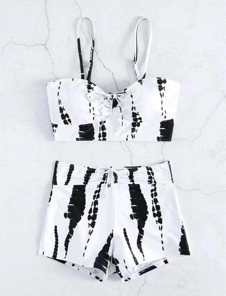 VersaFit High Waist Bikini Set – Multi - Pattern Wire - Free Padded Swimwear for Women 2025 - VeauBeauty