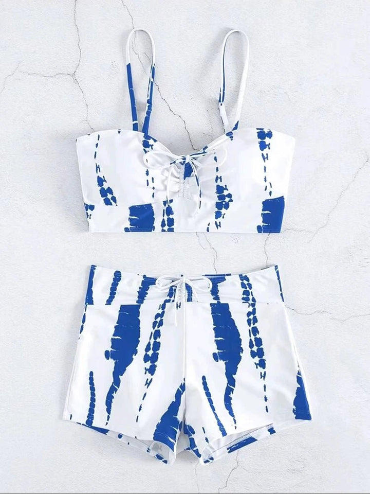 VersaFit High Waist Bikini Set – Multi - Pattern Wire - Free Padded Swimwear for Women 2025 - VeauBeauty