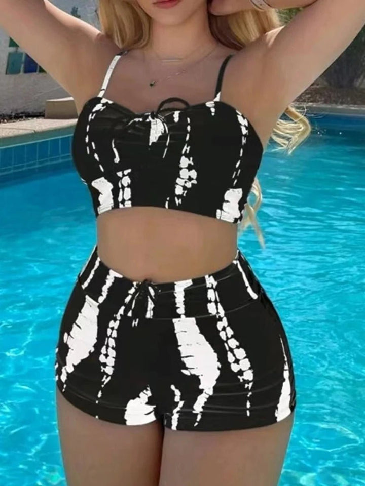 VersaFit High Waist Bikini Set – Multi - Pattern Wire - Free Padded Swimwear for Women 2025 - VeauBeauty