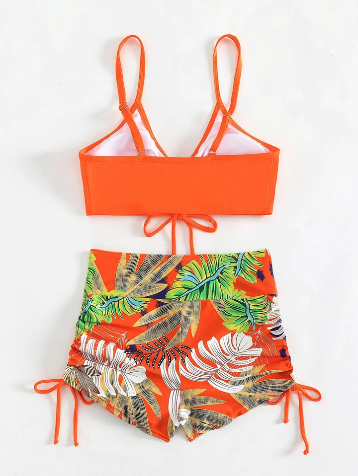 VersaFit High Waist Bikini Set – Multi - Pattern Wire - Free Padded Swimwear for Women 2025 - VeauBeauty