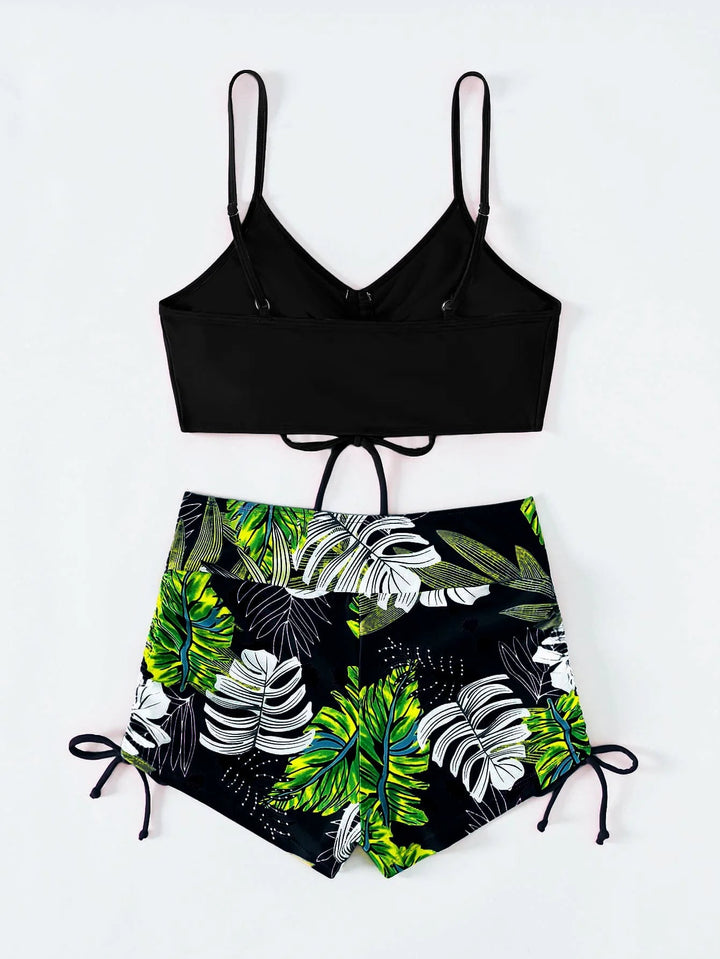 VersaFit High Waist Bikini Set – Multi - Pattern Wire - Free Padded Swimwear for Women 2025 - VeauBeauty