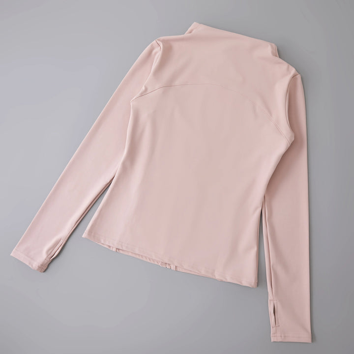 Women's Full Zip Yoga Jacket – Quick Dry, Thumb Hole, Slim Fit Sportswear - VeauBeauty