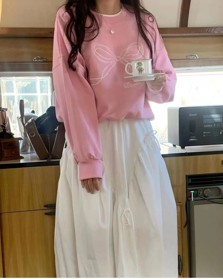 Women's High Waist A - Line Skirt – Solid Color Elegant Daily Wear - VeauBeauty