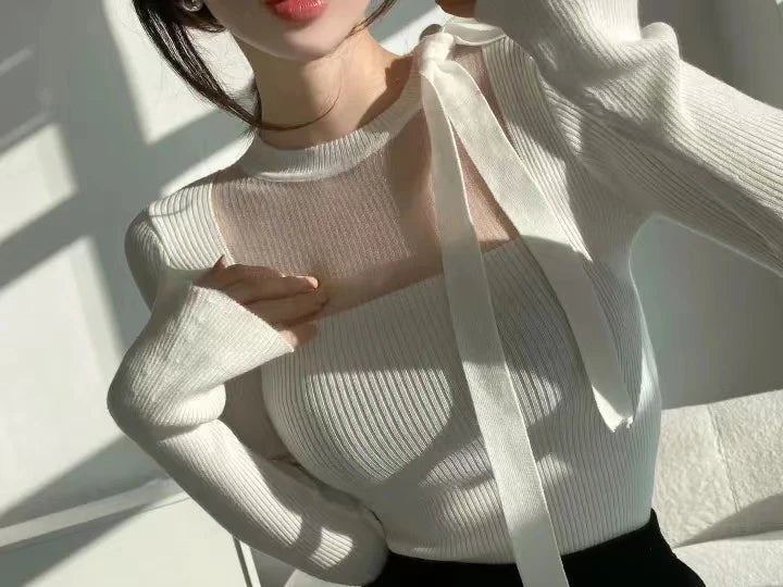 Women's Knit Sleeveless Top – Loose Fit Minimalist Layering Piece - VeauBeauty
