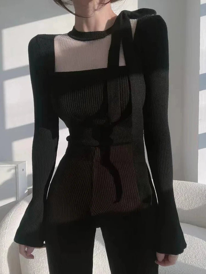 Women's Knit Sleeveless Top – Loose Fit Minimalist Layering Piece - VeauBeauty