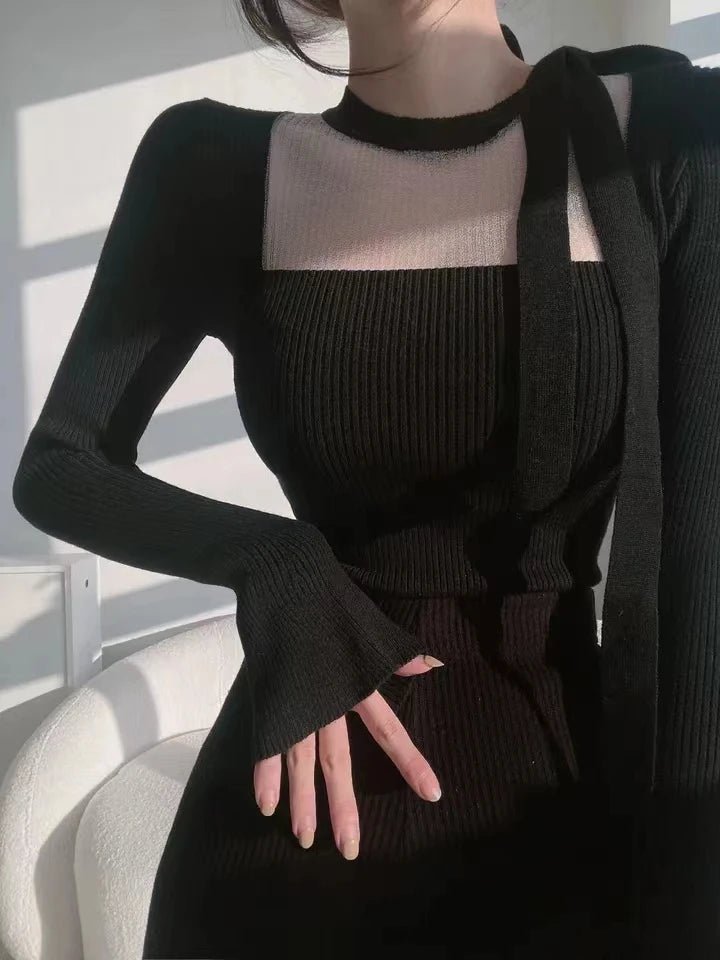 Women's Knit Sleeveless Top – Loose Fit Minimalist Layering Piece - VeauBeauty