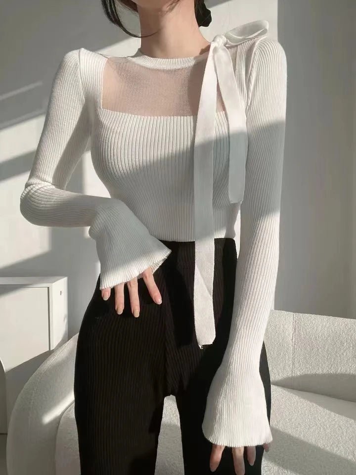 Women's Knit Sleeveless Top – Loose Fit Minimalist Layering Piece - VeauBeauty