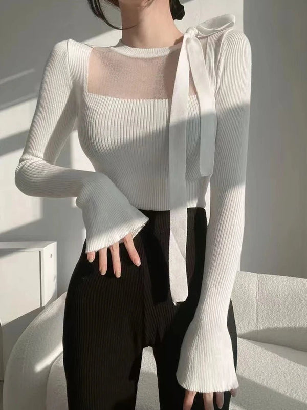 Women's Knit Sleeveless Top – Loose Fit Minimalist Layering Piece - VeauBeauty