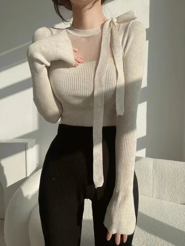 Women's Knit Sleeveless Top – Loose Fit Minimalist Layering Piece - VeauBeauty