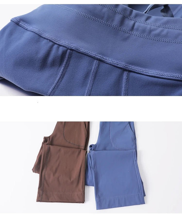 Women's Loose Fit Wide Leg Sweatpants – Casual Yoga Pants with Pockets - VeauBeauty