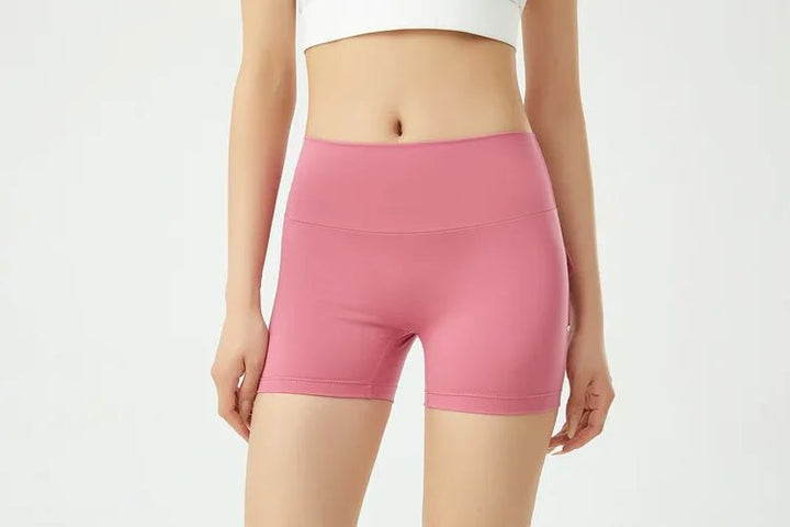 Women's Peach Butt Fitness Shorts – High Waist Three - Quarter Yoga Pants with - VeauBeauty